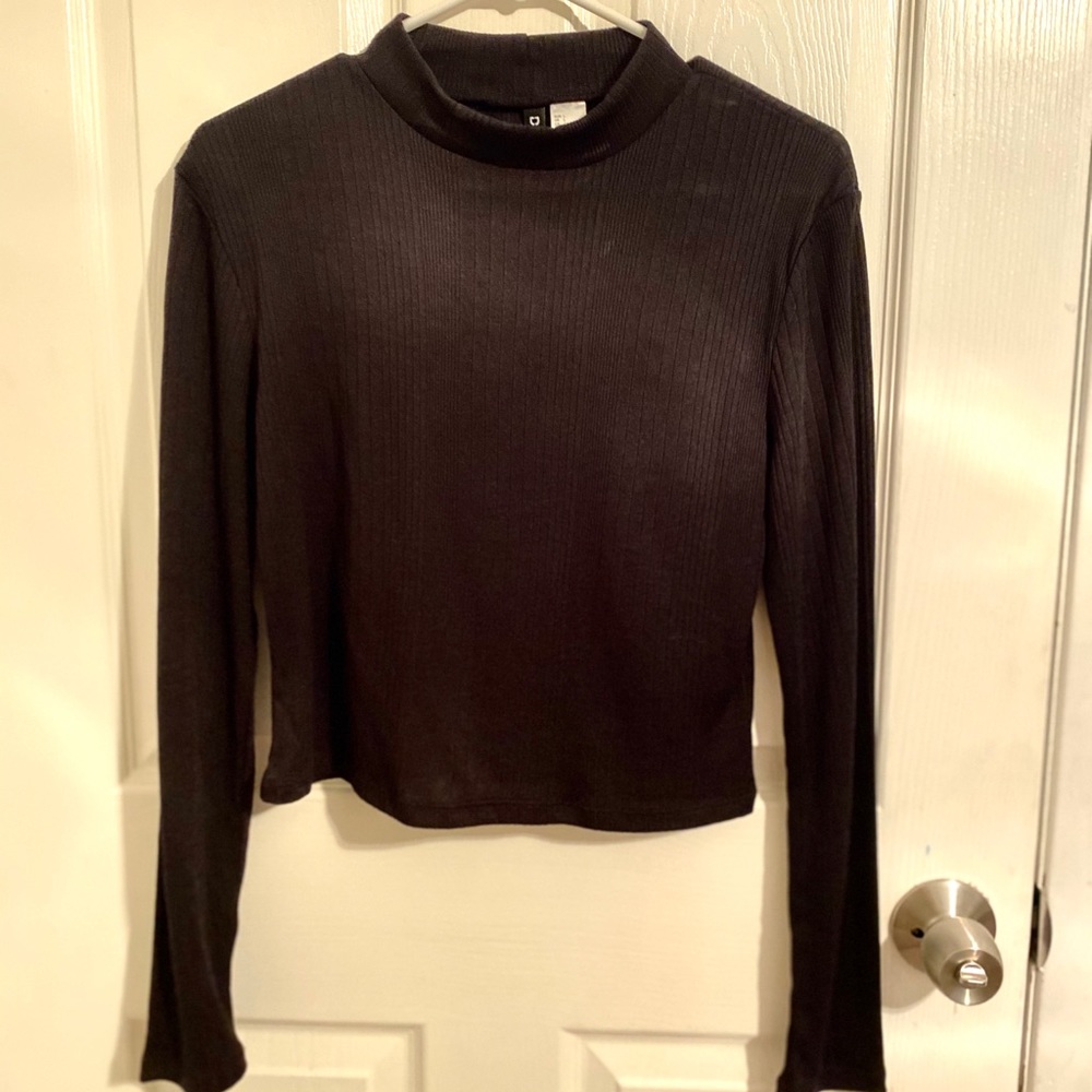 Black Crop Top